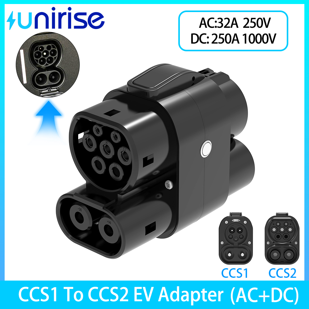 Adapter CCS1 do CCS2 EV AC+DC  – Ccs2 To Ccs1 Fast Charge Adapter 250Kw recenzja i cena