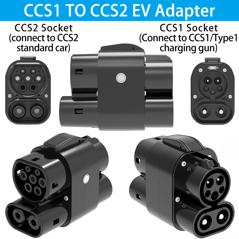 Adapter CCS1 do CCS2 EV AC+DC  – Ccs2 To Ccs1 Fast Charge Adapter 250Kw recenzja i cena