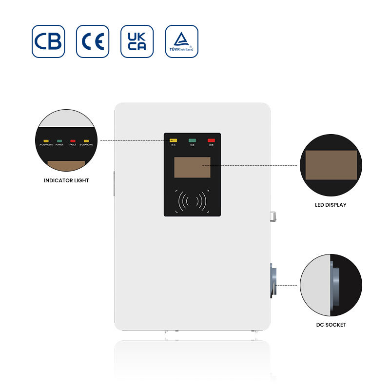 Ładowarka EV Khons 30KW Wallbo – Dc Fast Charger 30Kw Wallbox Commercial recenzja i cena
